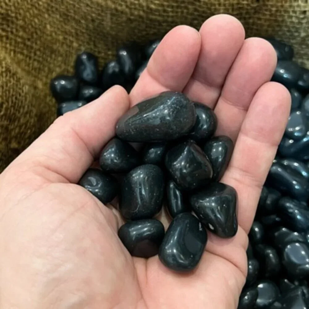Big Man's Black Jasper + Magnesite Bracelet - Grounding Balance Stability